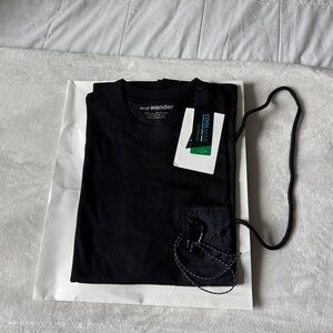 And Wander Black Shirt